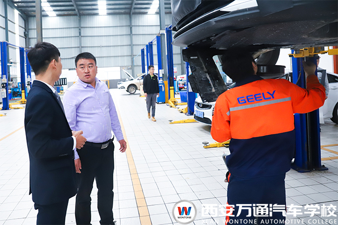 深化校企合作，西安萬(wàn)通考察走訪吉利新能源