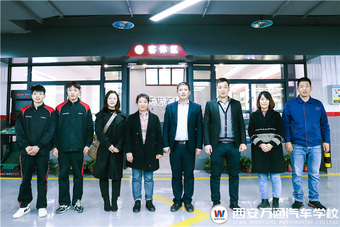 西安萬通校領(lǐng)導(dǎo)深入哈貝卡企業(yè)考察交流，拓寬校企合作領(lǐng)域